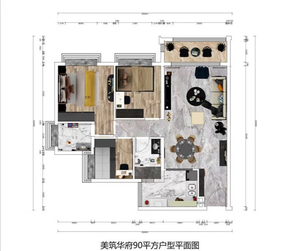 3室2厅1卫