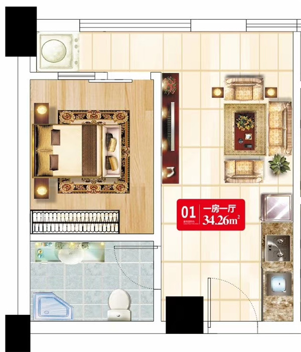 龙岗宝龙小产权房-智慧公馆 