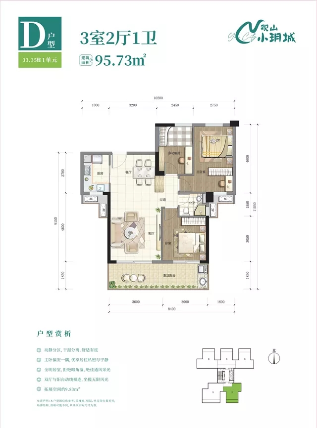 D户型厚街观山小玥城